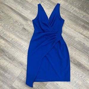Royal blue dress